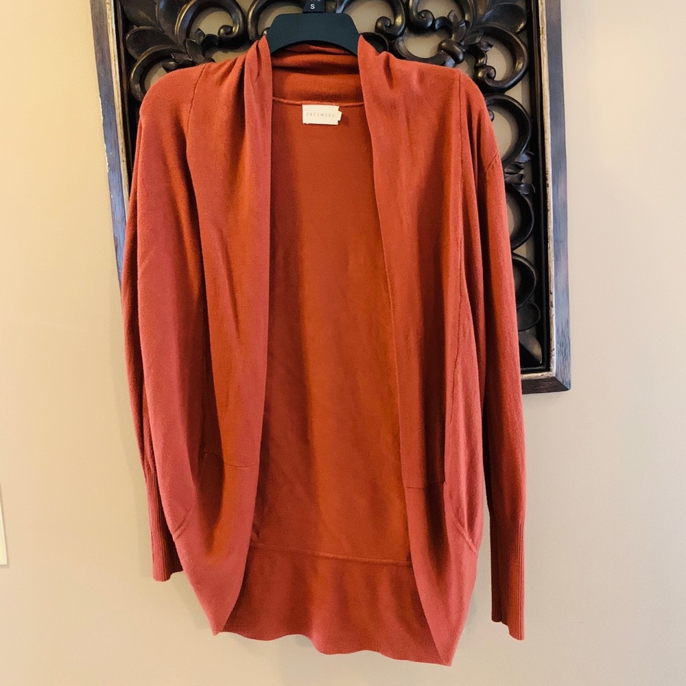 Boutique Rust color Cardigan Sweater